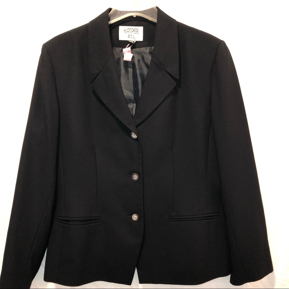 Kasper A.S.L. Black suit jacket